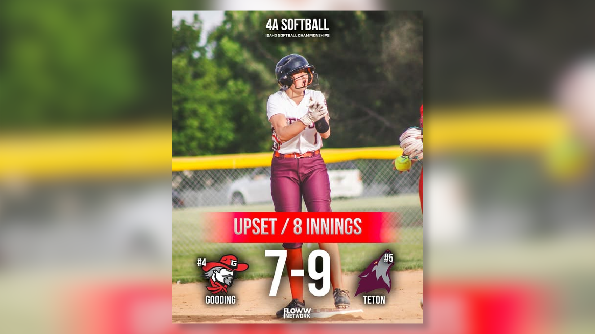 EXTRA-INNING UPSET! #5 TETON STUNS #4 GOODING 9-7 IN UPSET VICTORY