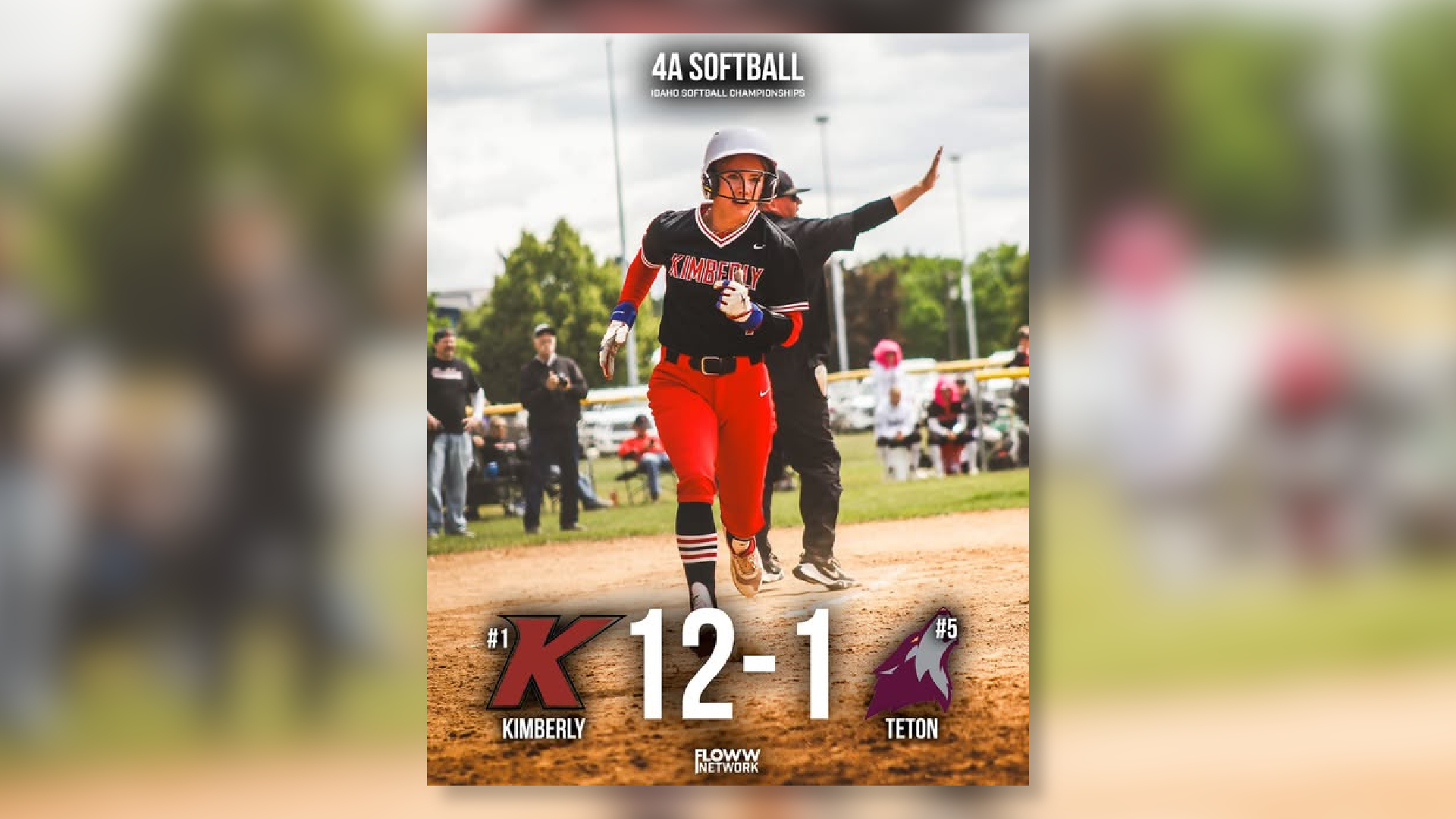 TOP-SEEDED KIMBERLY DOMINATES TETON 12-1 TO ADVANCE TO SEMIFINALS