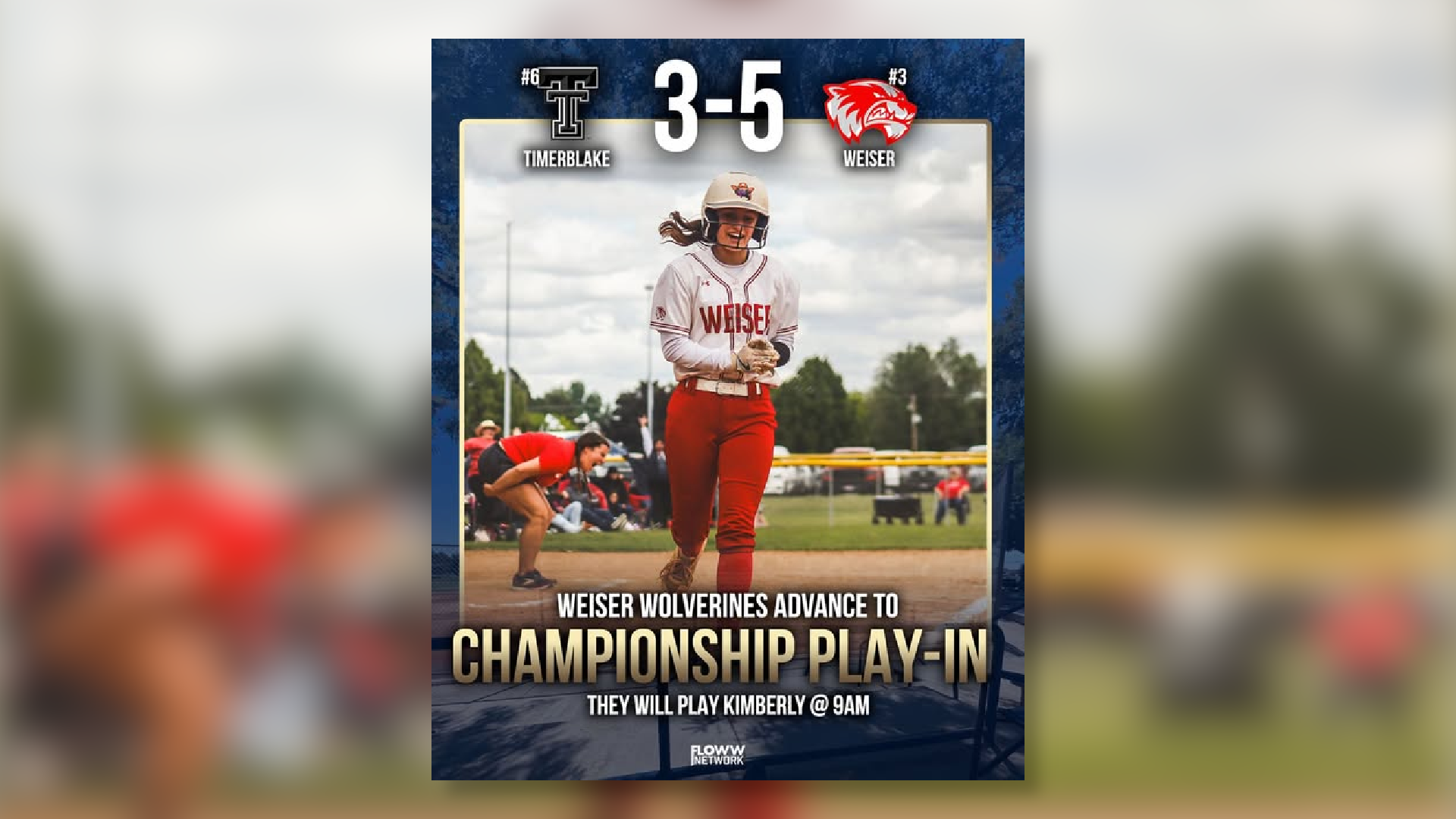 WEISER COMPLETES TOURNAMENT COMEBACK WITH 5-3 WIN OVER TIMBERLAKE