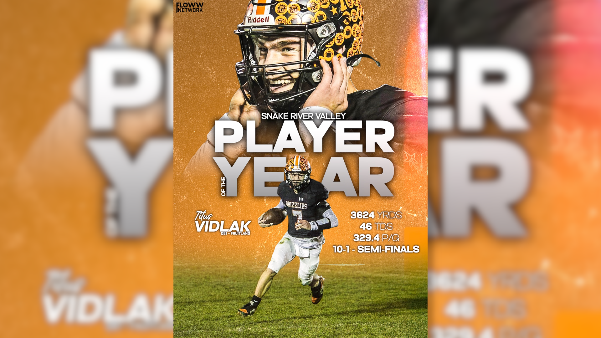 SNAKE RIVER VALLEY PLAYER OF THE YEAR